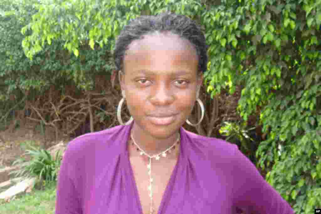 Landrine, Citoyenne journaliste à Likasi, Katanga, RDC (novembre 2011)