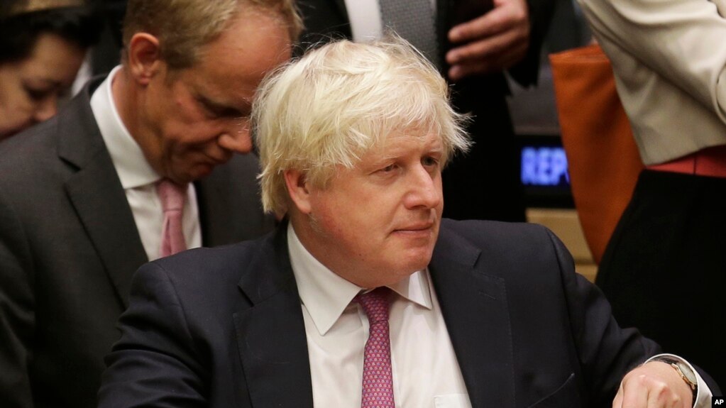 Ngoại trưởng Anh, Boris Johnson