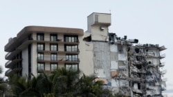 邁阿密附近一座海濱大樓倒塌至少一人死亡99人下落不明