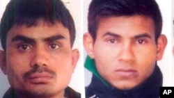 Akshay Thakur and Vinay Sharma received a stay of execution, giving them time to appeal, after being convicted in the 2012 gang rape of the young woman aboard a private bus in New Delhi.