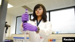 An anti-doping laboratory that analyzed samples from athletes during the London 2012 Olympic Games, in Harlow, southern England. (Photo: Reuters/LOCOG/Pool)