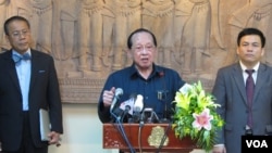 Cambodia Foreign Minister Hor Namhong