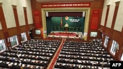 Một phiên họp Quốc Hội tại Việt Nam.