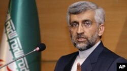 Iran's chief nuclear negotiator Saeed Jalili (file)