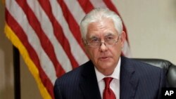 U.S. Secretary of State Rex Tillerson.