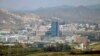 FILE - The inter-Korean Kaesong Industrial Complex is seen across the demilitarized zone (DMZ) separating North Korea from South Korea in this picture taken from Dora observatory in Paju, 55 kilometers north of Seoul.