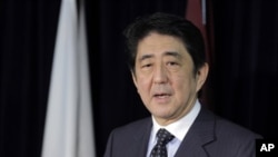 將出任日本首相的自民黨總裁安倍晉三
