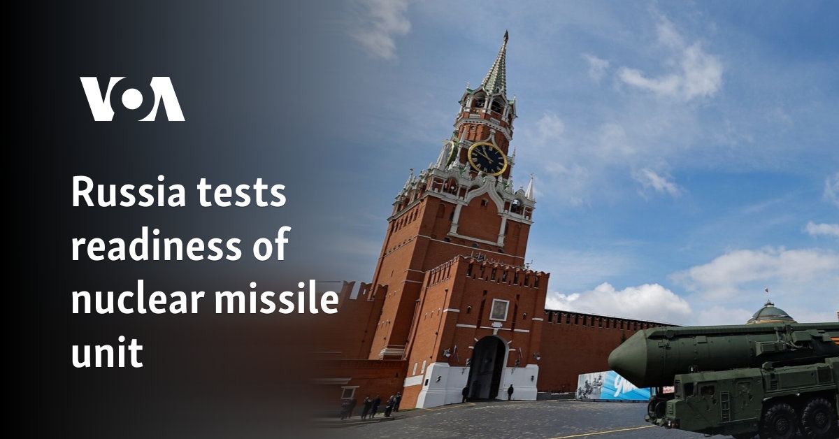 Russia Tests Yars Missiles Amid NATO Drills