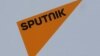 The logo of Russian state news agency Sputnik is seen on a board at the St. Petersburg International Economic Forum 2017 (SPIEF 2017) in St. Petersburg, Russia, June 1, 2017. 