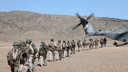 Binh sĩ Mỹ ở Afghanistan.