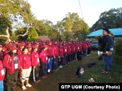Peserta GPDT mengikuti pelatihan pra penempatan di Merauke, Papua. (Foto: GTP UGM)
