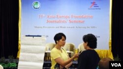 Asia Europe Journalist Seminar (သတင္းဓာတ္ပံု - စည္သူႏိုင္)