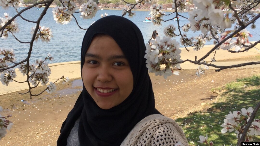 Vicha Annisa, mahasiswi S2 di universitas George Washington di Washington, D.C. (Dok: Vicha Annisa)