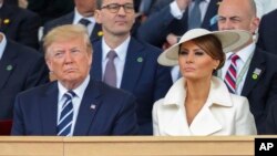 Melania Trump, Ibu Negara Amerika Serikat, merayakan ulang tahun ke-50 pada 26 April 2020. Ia lahir di Yugoslavia (sekarang Slovenia) pada tahun 1970. (Foto: AP)