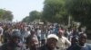 Policia trava manifestação anti-governamental defronte à RNA do Namibe