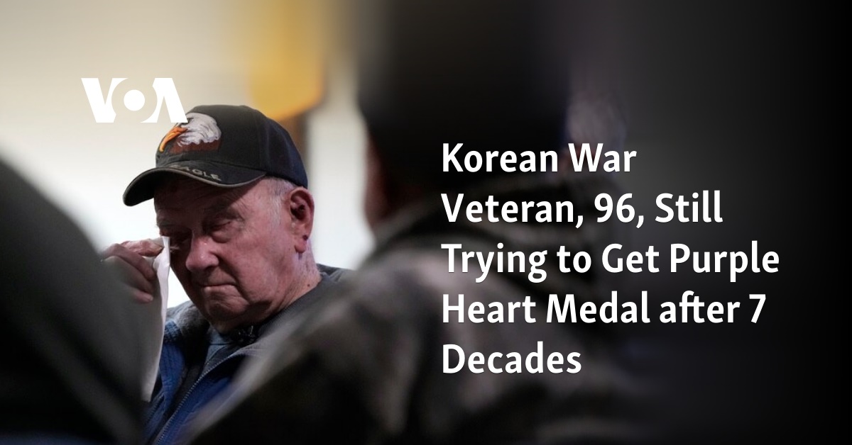 Korean War Veteran, 96, Still Trying to Get Purple Heart Medal after 7 Decades