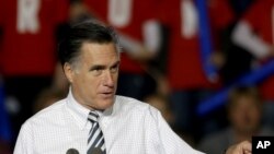 Le candidat Mitt Romney