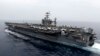 Misil Iran Meluncur Dekat Kapal Induk AS