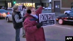 Pristalica republikanskog pretendenta Rona Pola u Ajovi