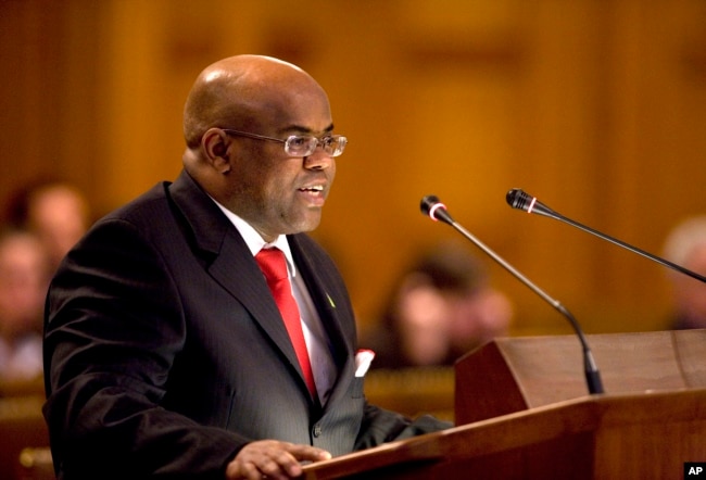FILE - Djibouti’s ambassador to the United Nations, Mohamed Siad Doualeh.