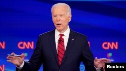 Joe Biden, el aspirante presidencial demócrata y exvicepresidente de EE.UU., ganará las primarias de su partido en Florida e Illinois.