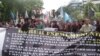 Ribuan Buruh Demo Kedubes Korsel, Jepang dan Istana Merdeka Jakarta