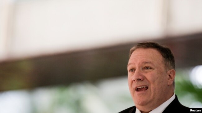 Ngoại trưởng Hoa Kỳ Mike Pompeo (ảnh tư liệu)