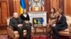 اشتون در دیدار با کفیل ریاست جمهوری اوکراین 