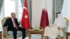 Cumhurbaşkanı Erdoğan ve Katar Emiri Şeyh Temim bin Hamed Al Sani