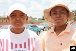 Vosloorus lesbians – Ndondo Nene (left) and Vania Cruz – say the police laugh at them when they try to report crimes against themselves