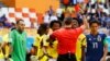 Le Colombien Carlos Sanchez reçoit le premier carton rouge du Mondial 2018