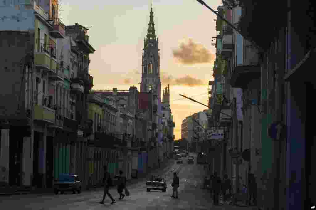 نمایی از شهر هاوانا پایتخت کوبا