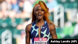 SHA'CARRI RICHARDSON, atleta americana de 100 metros