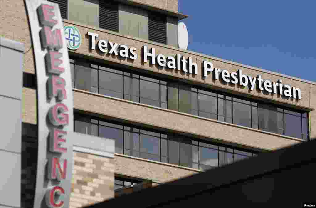 Un hôpital Pédiatrique de Dallas, au Texas, où des experts s&rsquo;activent à identifier les personnes infectées qui étaient en contact avec le malade atteint du virus d&rsquo;Ebola, le 2 octobre 2014. 