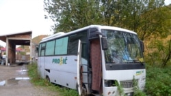 Autobus u kojem je spavao Aziz, Foto: Ajdin Kamber, BIRN BiH