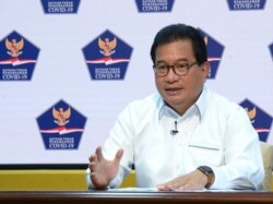 Jubir Satgas Penanganan COVID-19 Prof Wiku Adisasmito dalam telekonferensi pers di Istana Kepresidenan , Jakarta, Selasa (17/11) mengatakan Indonesia harus belajar penanganan Pandemi dari Thailand (Biro Setpres)