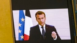 Macron BM Genel Kurulu'na video konferans aracılığıyla katıldı