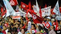 Протесты в Тунисе