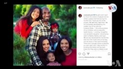 Post de Vanessa Bryant após a morte do marido e da filha