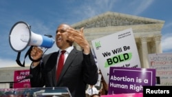 Senador Cory Booker, demócrata por New Jersey.