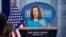 Phát ngôn viên Tòa Bạch Ốc Jen Psaki.