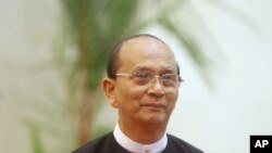 ປະທານາທິບໍດີ Thein Sein ແຫ່ງມຽນມາ.