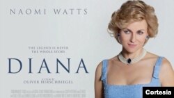 Cartel de la película "Diana", con Naomi Watts.