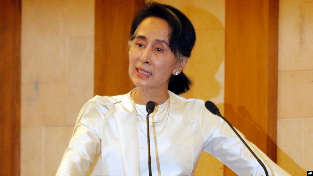 Biểu tượng dân chủ của Miến Điện, bà Aung San Suu Kyi.