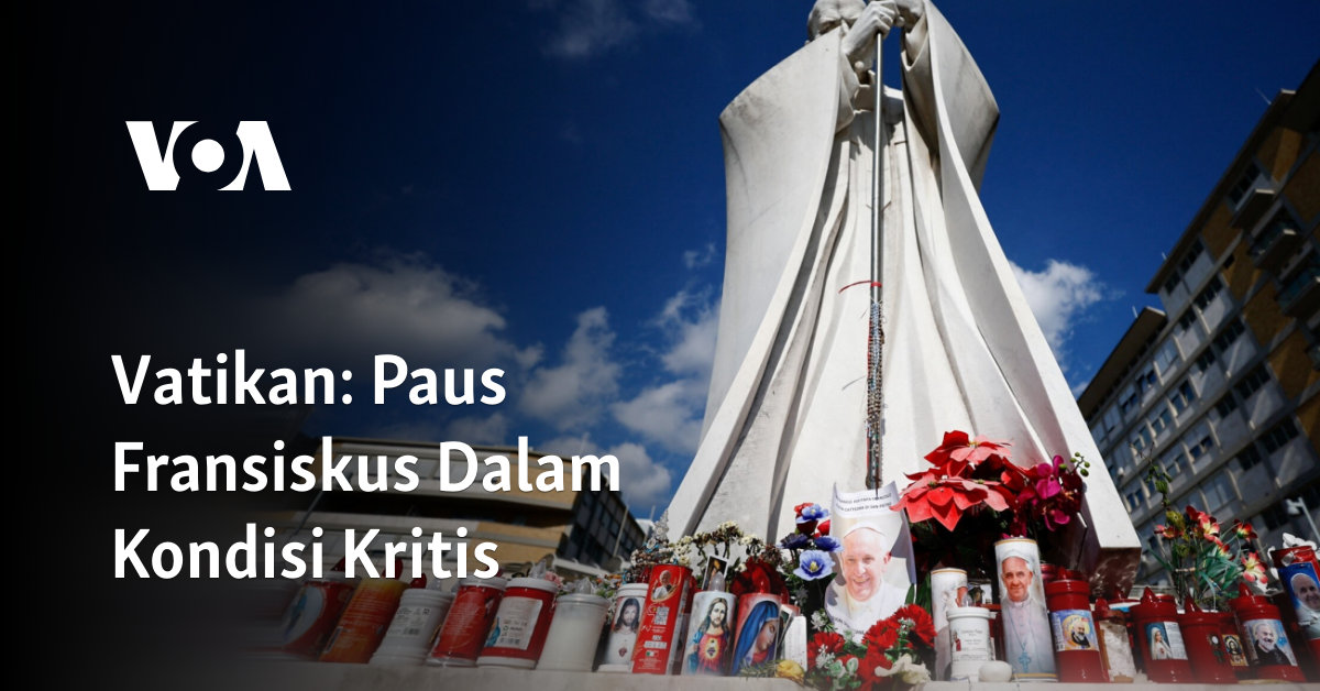 Paus Fransiskus Dalam Kondisi Kritis