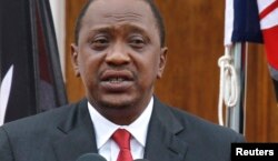 FILE - Kenyan President Uhuru Kenyatta