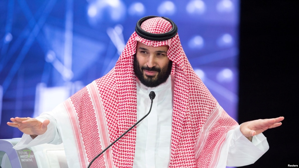 Thái tử Ả Rập Xê Út Mohammed bin Salman.