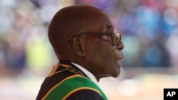UMongameli Robet Mugabe.