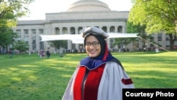 Noor Titan Putri Hartono saat diwisuda S3 dari Massachusetts Institute of Technology (MIT) pada Juni 2021 (foto: courtesy). 