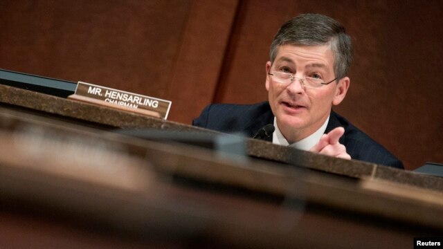 El presidente de la Comisión de Servicios Financieros de la Cámara de Representantes de EE.UU. Jeb Hensarling se opone al Ex-Im Bank.

